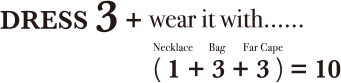 Dress4 + wear it with...